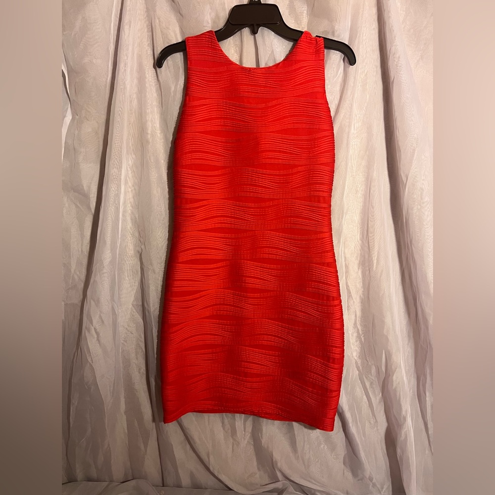 B Darlin - Women’s Bodycon Sexy Red Dress - Size 11/12